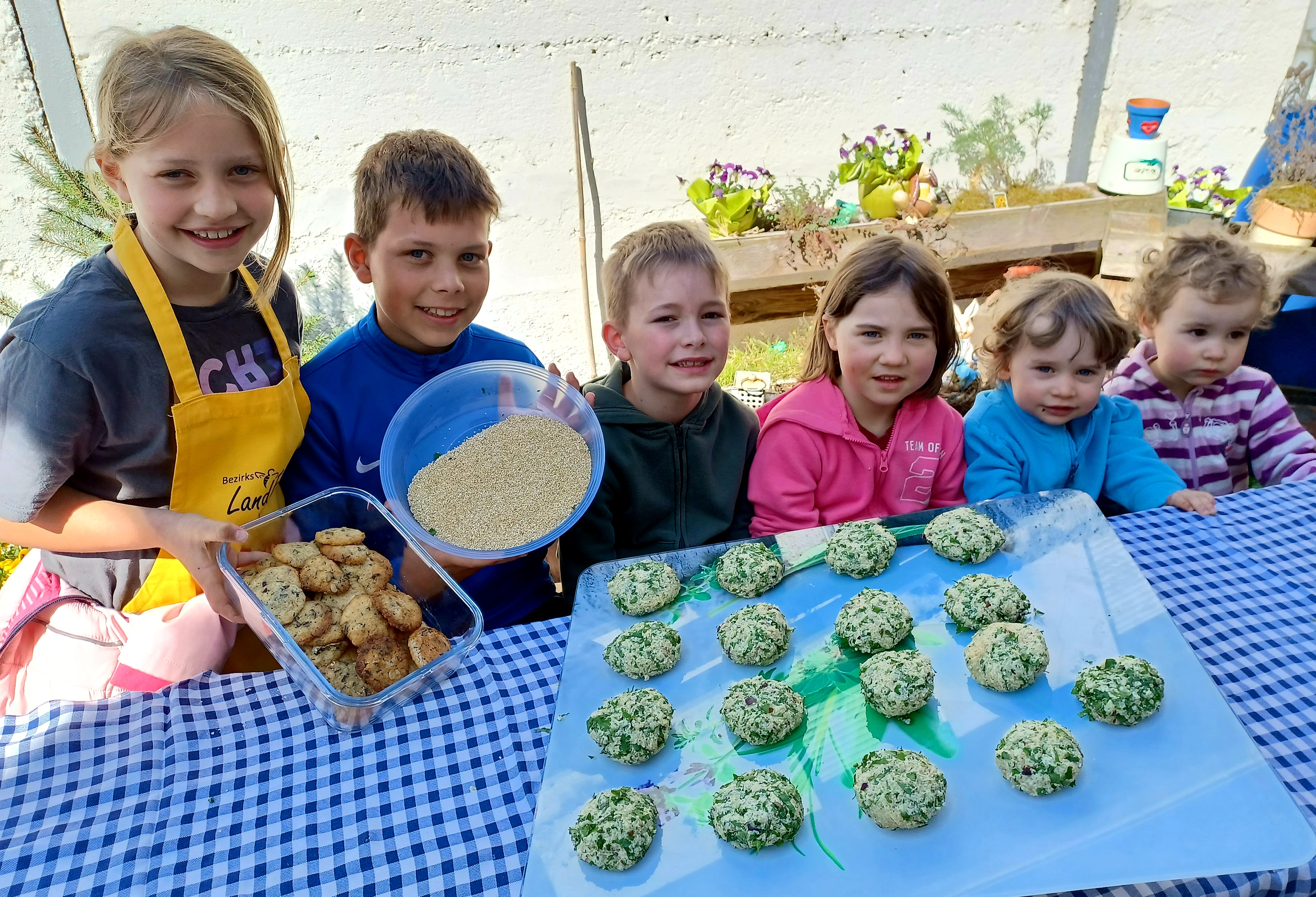 Die Plätzchen sind schon fertig. Die Plätzchen sind schon fertig.