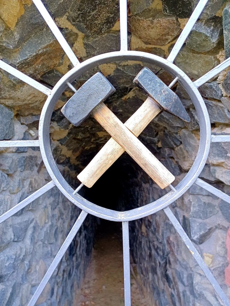 Besuch beim Bergwerkeinstieg "Grube Gnade Gottes" (2022)