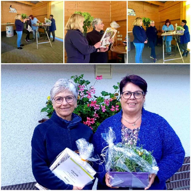 Beim Grillfest gibt es Ehrungen - 40 Jahre Mitgliedschaft Rita Braun (2024)