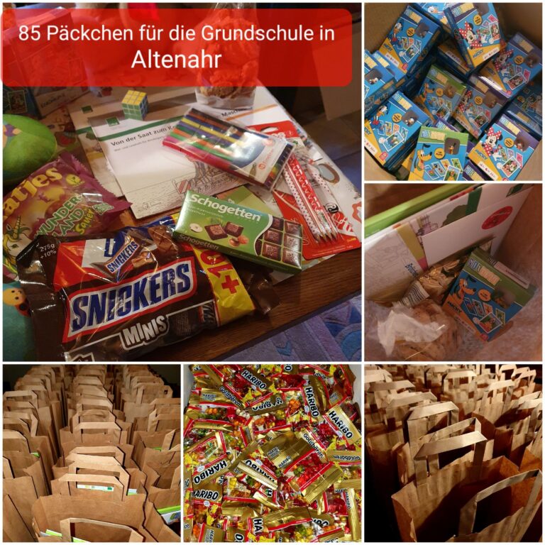 Päckchen und Marmelade für das Ahrtal (2021)